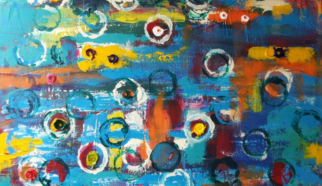 Mar 012 Abstract Blauw