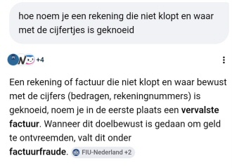 pictura jaarrekening vervalst